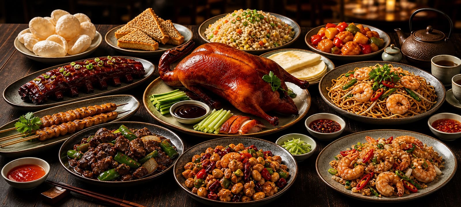 Premium Chinese Cuisine Feast